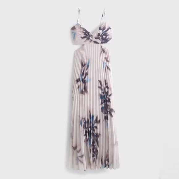 Abercrombie & Fitch Giselle Babydoll Floral Maxi Dress - Picture 7 of 12